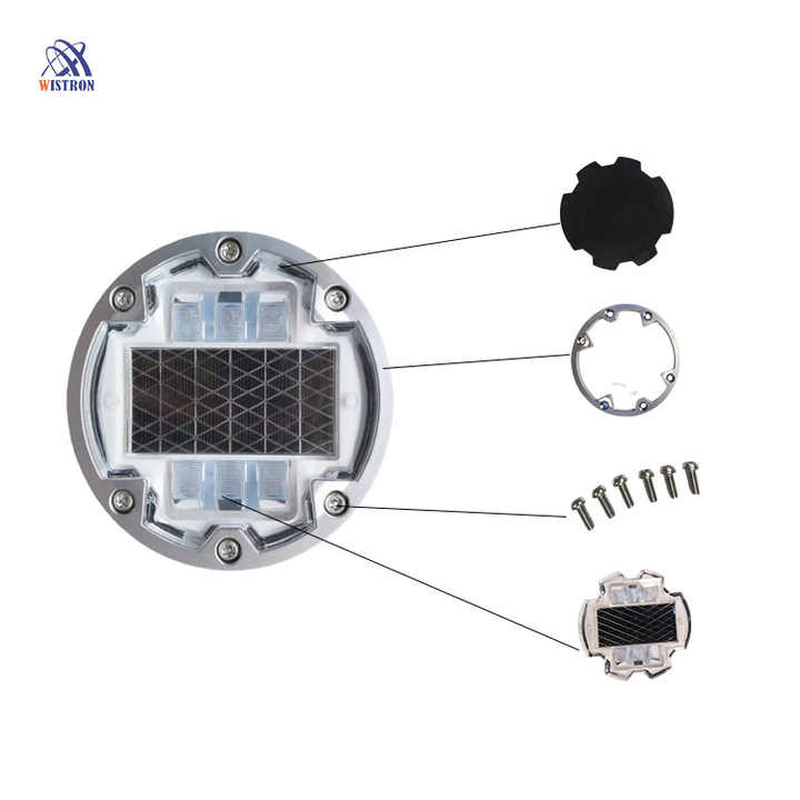 Butoni rutieri solari HT-RS-SG300 (IL300) Bluetooth - imagine 4