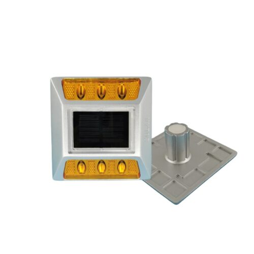 Buton Rutier Solar Aluminiu HT-RS-SA5 | >800m Vizibilitate | >30T | Rotrafic