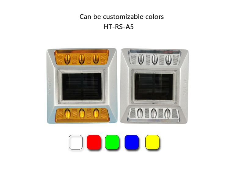 Buton Rutier Solar Aluminiu HT-RS-SA5 | >800m Vizibilitate | >30T | Rotrafic - imagine 5