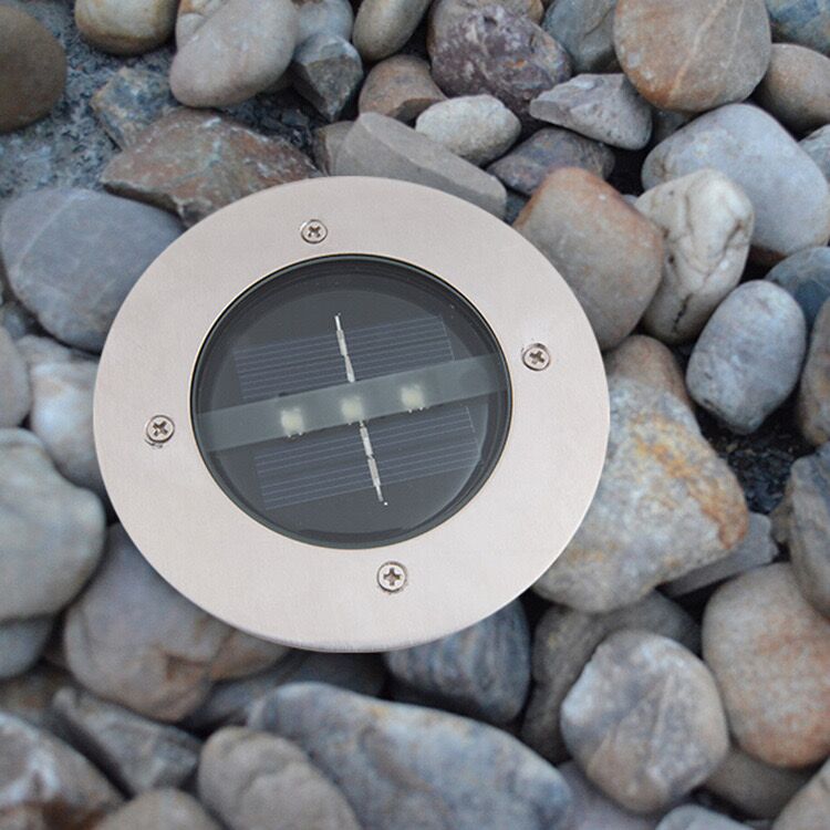 Lampă Îngropată Solară Rotrafic EL-AL114 (Aluminiu) - Lumină Ambientală Fără Costuri - imagine 6
