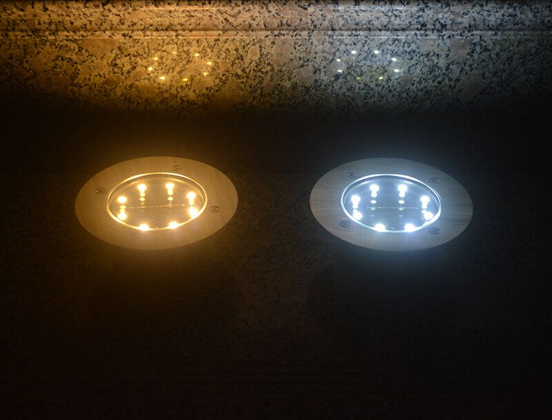 Lampă Îngropată Solară Rotrafic EL-AL114 (Aluminiu) - Lumină Ambientală Fără Costuri - imagine 5
