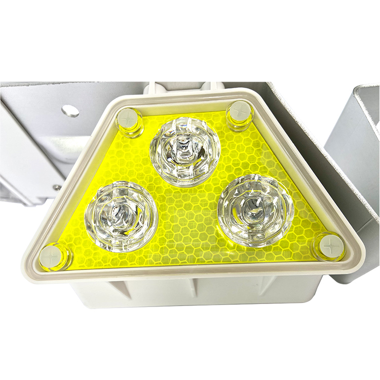 Lampă Solară Avertizare Parapet RoTrafic HT-GRL-W1 | >1000m | Wireless Sync/Chase - imagine 3