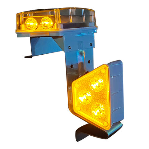 Lampă Solară Avertizare Parapet RoTrafic HT-GRL-W1 | >1000m | Wireless Sync/Chase - imagine 12