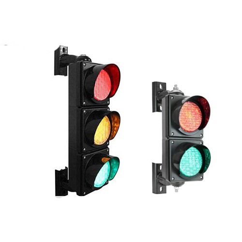 Semafor Mini LED Rotrafic (3 Secțiuni RAG) | 12V DC | Aluminiu+PC - imagine 3