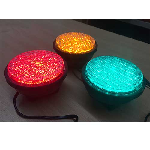 Semafor Mini LED Rotrafic (3 Secțiuni RAG) | 12V DC | Aluminiu+PC - imagine 4